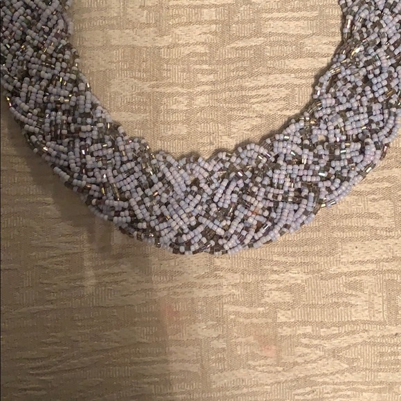 Breaded Statement Necklace - Picture 2 of 3